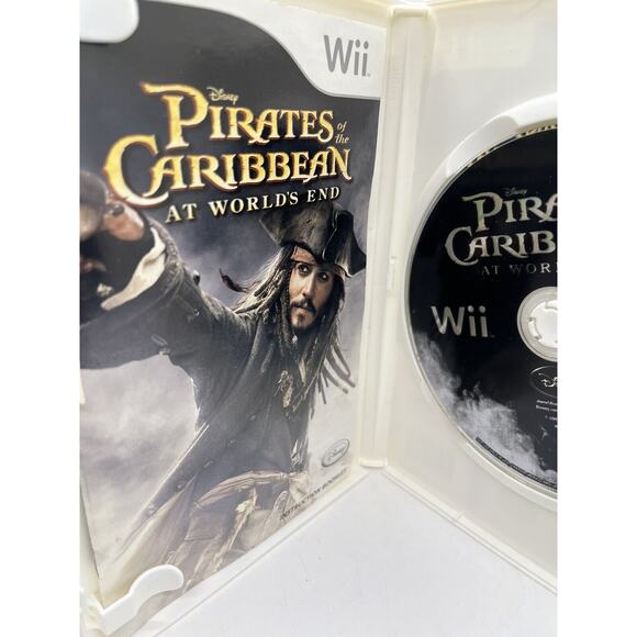 Pirates of the Caribbean: At World's End (Nintendo Wii, 2007) CIB Complete - Picture 6 of 8
